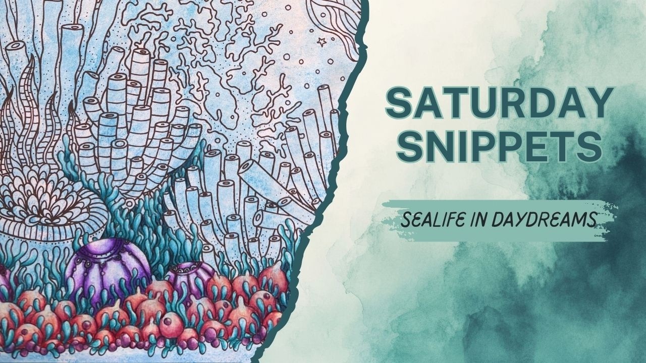 Saturday Snippets #33 - Weekly WIPs, Sealife in Daydreams, and Panchi the Japanese Macaque