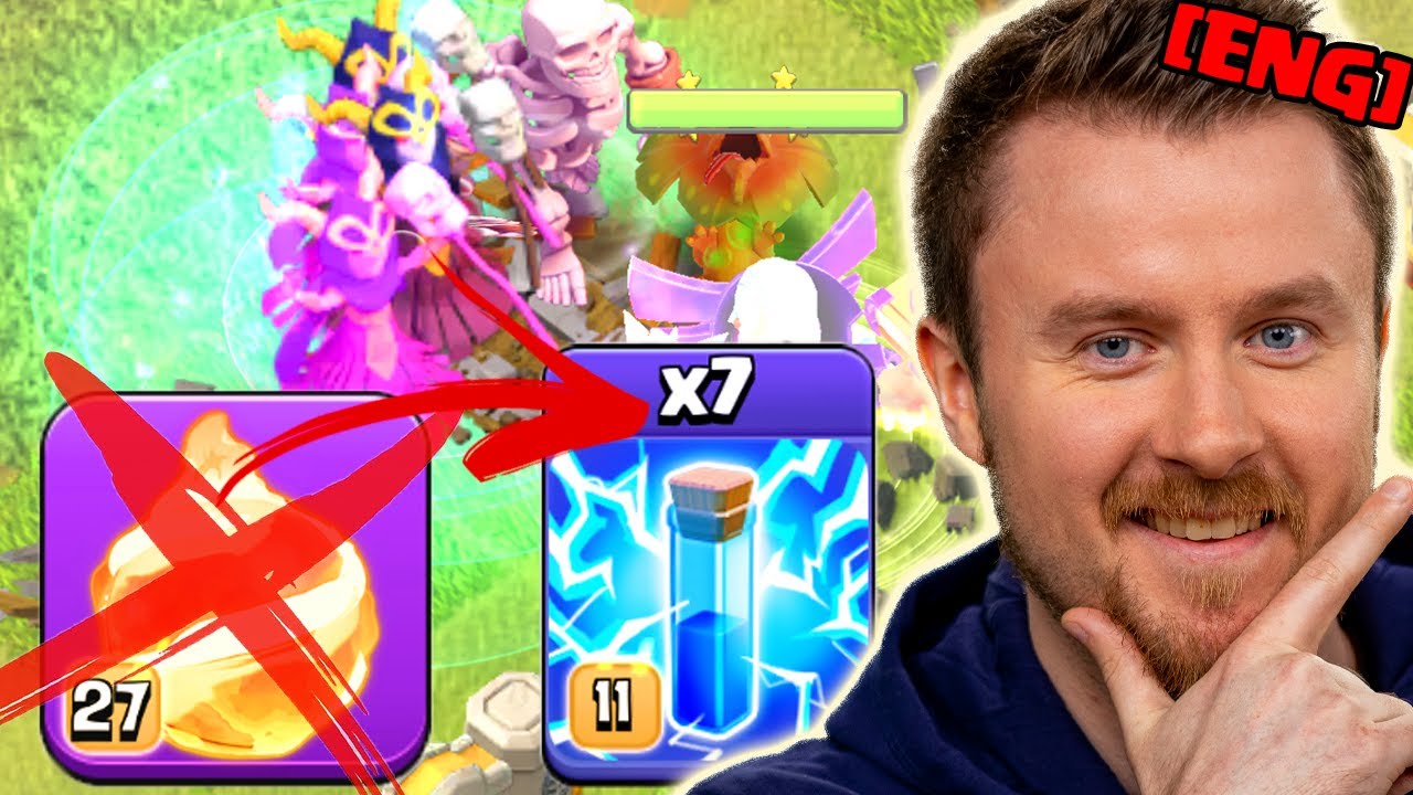 NO FIREBALL with SUPER WITCHES ?! What is BEST? (Clash of Clans)