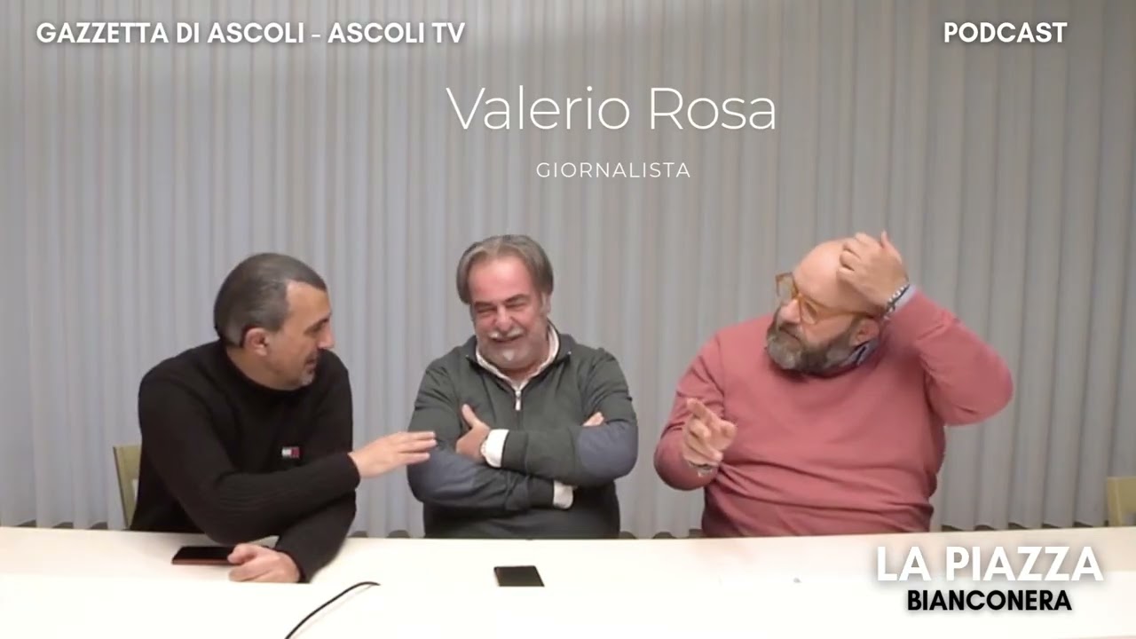 La Piazza bianconera - Ospite: Valerio Rosa - Puntata del 23 gennaio 2026