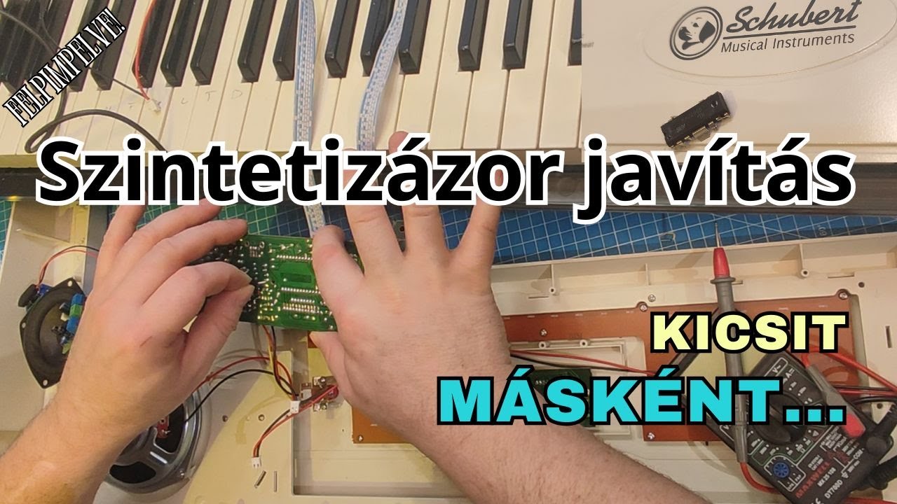 Szintetizátor javítás, ahogy én csináltam! :-)