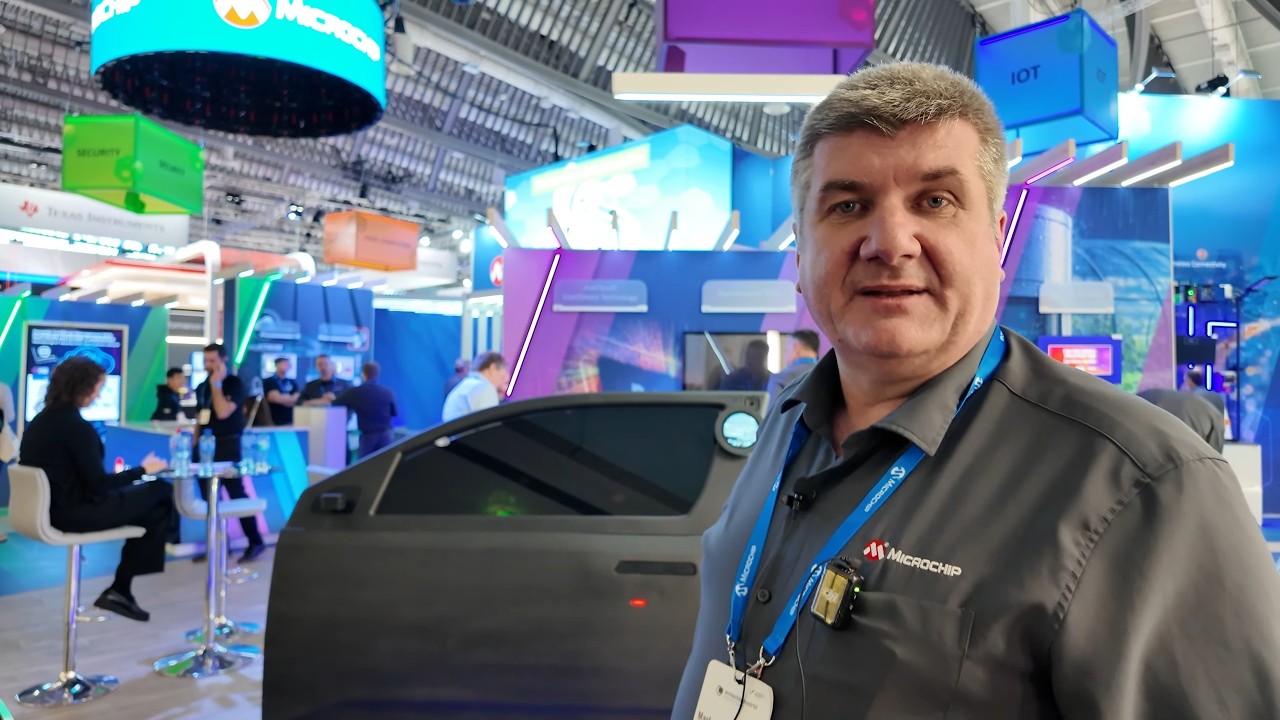 Microchip Booth Tour at Embedded World 2026: Edge AI, 10BASE-T1S, RISC-V, ADAS, Security