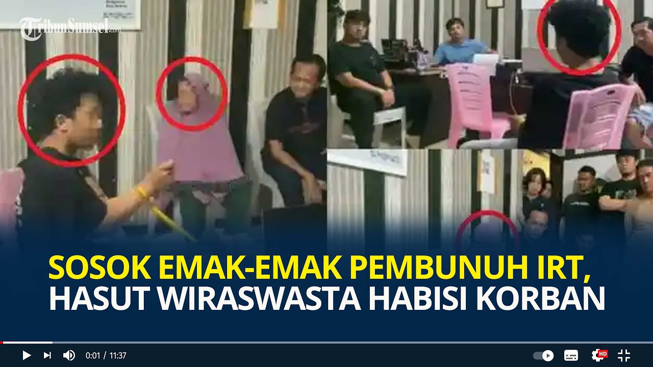 Sosok Emak-emak Pembunuh IRT di Kendari, Hasut Wiraswasta Habisi Korban Gegara Utang