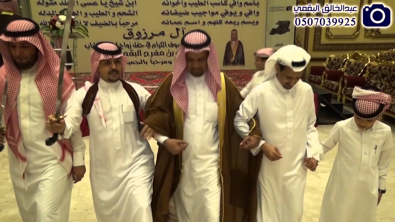 الاستقبال والعرضه على الشيلات  في حفل ابناء المرحوم /  مفرح بن براك