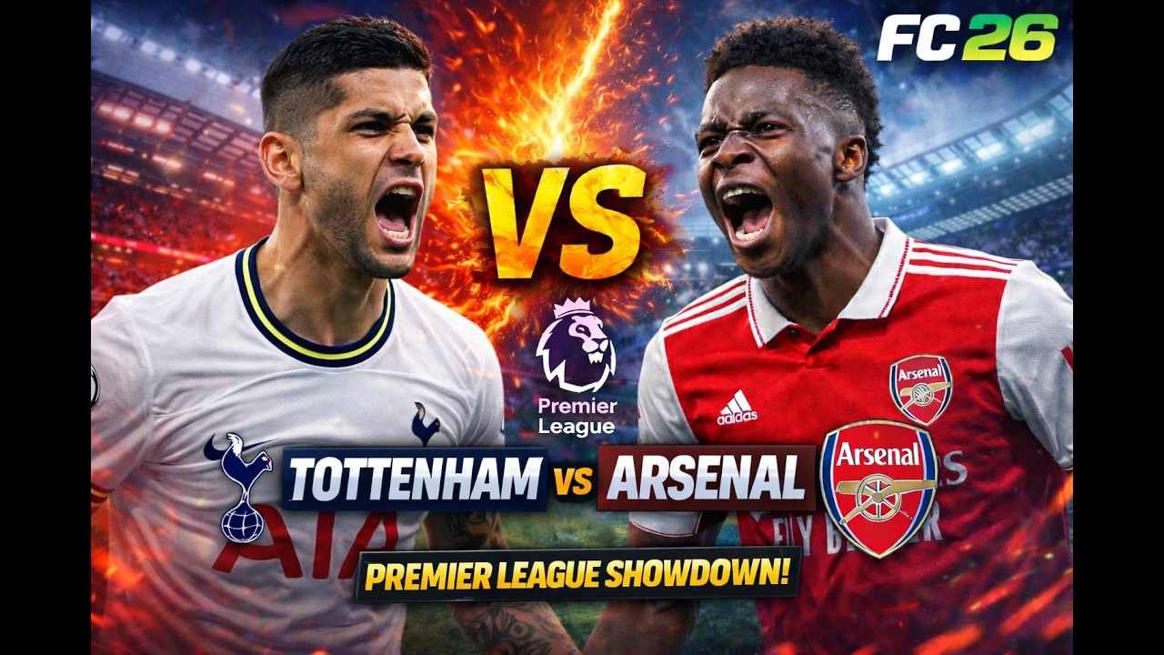 FC 26 - TOTTENHAM VS. ARSENAL - PREMIER LEAGUE 25/26 FULL MATCH | MATCHWEEK 27