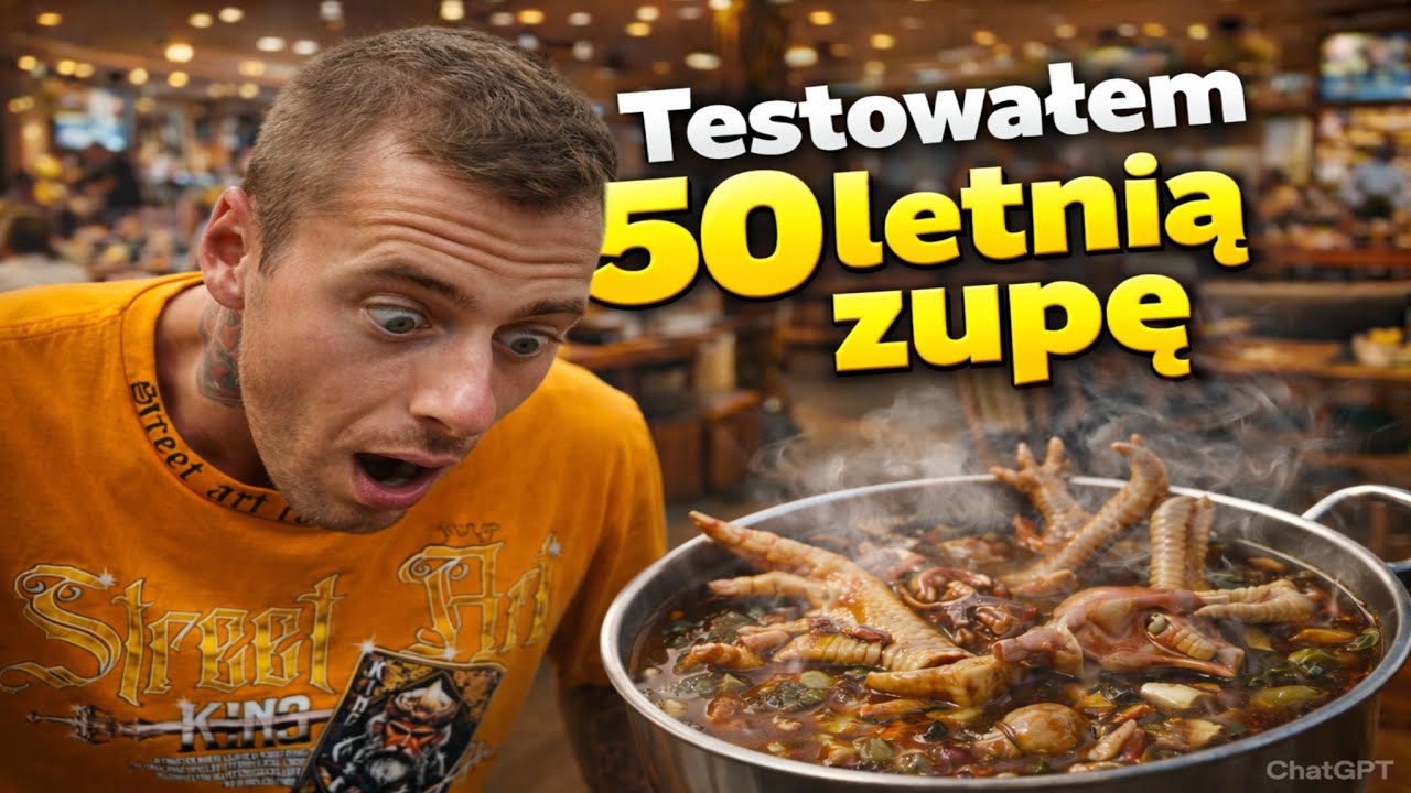 Testowałem 50 LETNIĄ ZUPĘ w Bangkoku