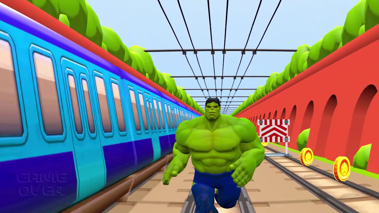 Subway Surfers  Vs Hulk