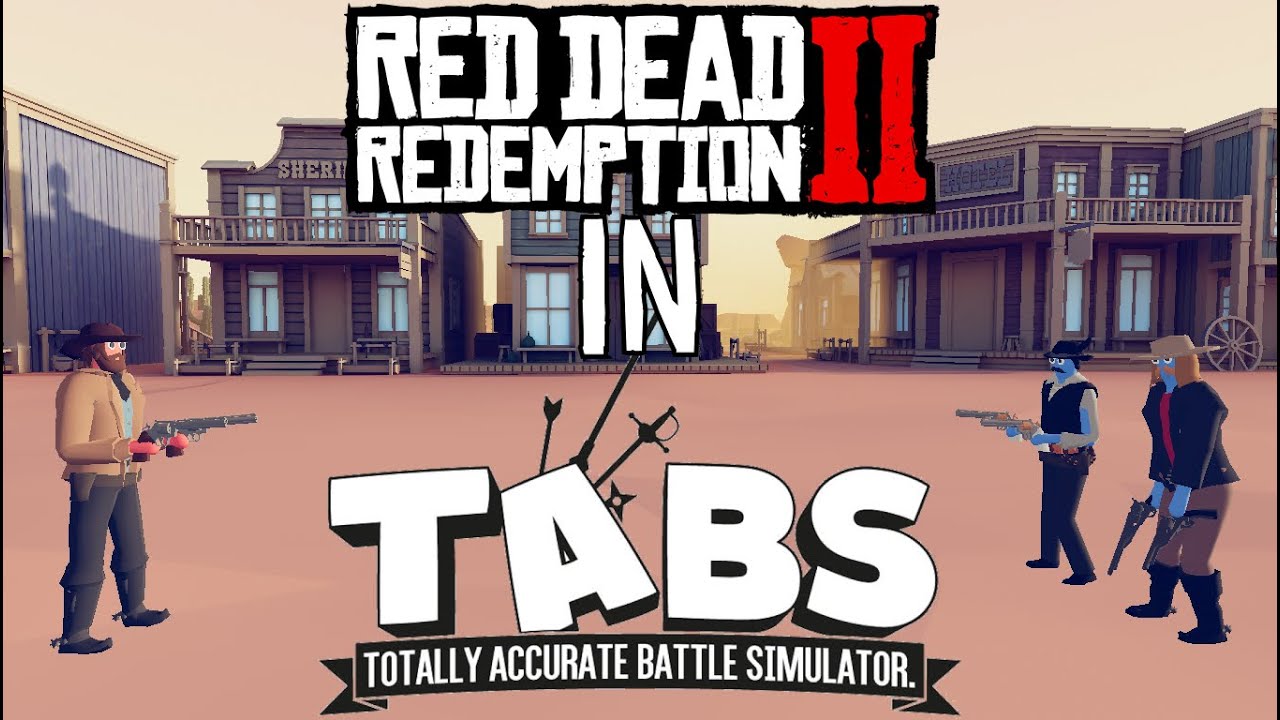 RDR2 ending but recreated in TABS (poorly)