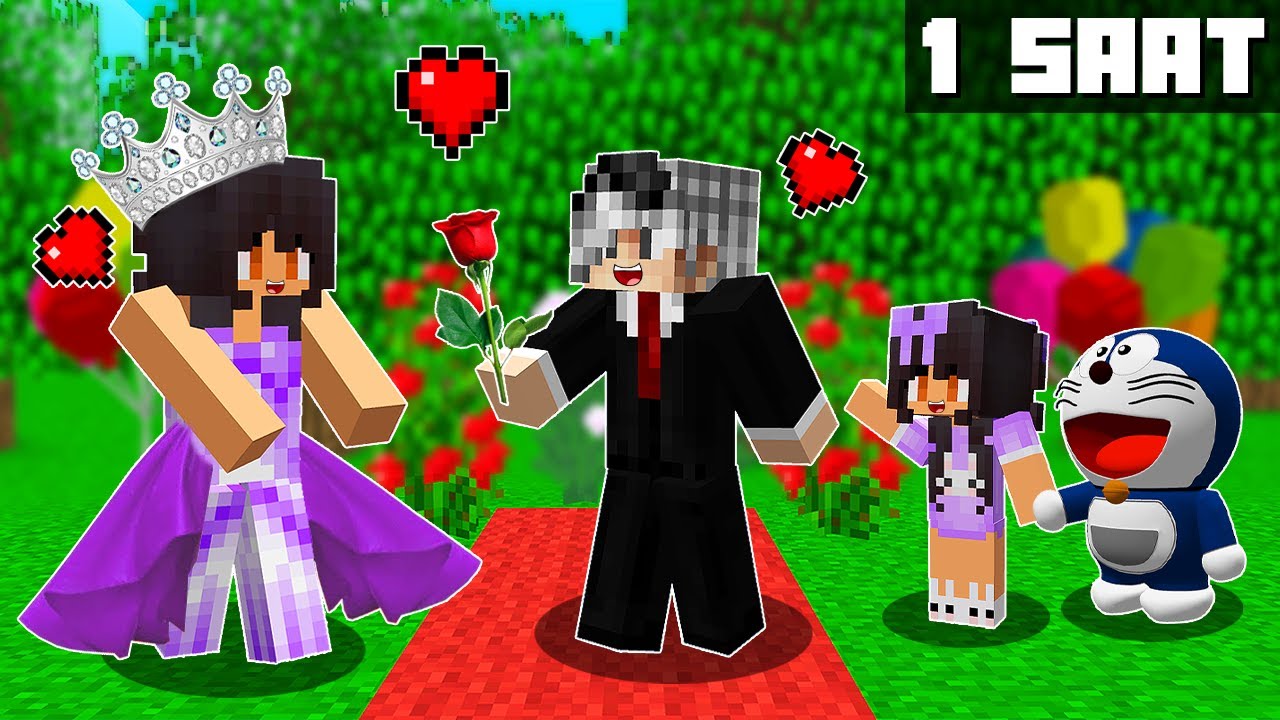 GÖKÇE VS MİNECRAFT AŞK FİLMİ! 😱 - Minecraft