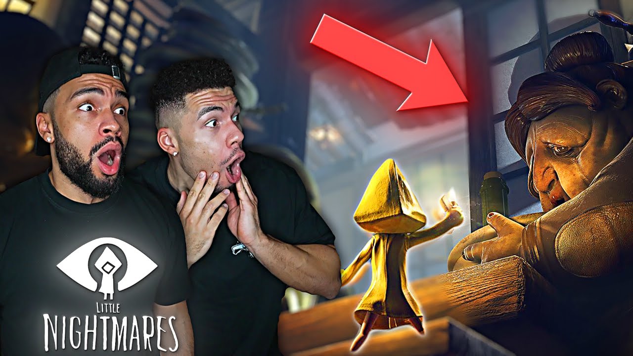 DIESE OMA WILL UNS ESSEN.. | Little Nightmares (Ganzes Spiel)
