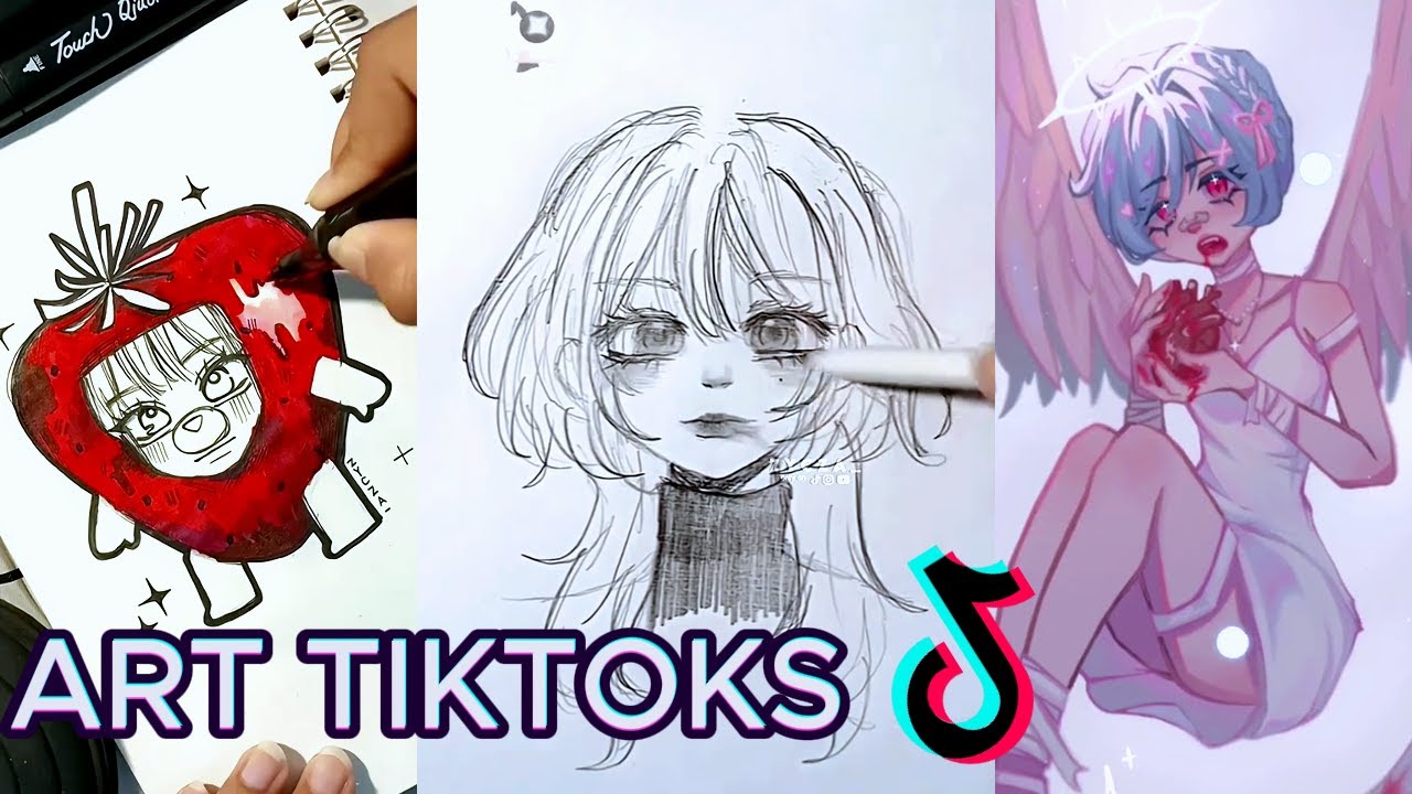 Art Tiktoks I saved 😊 #30