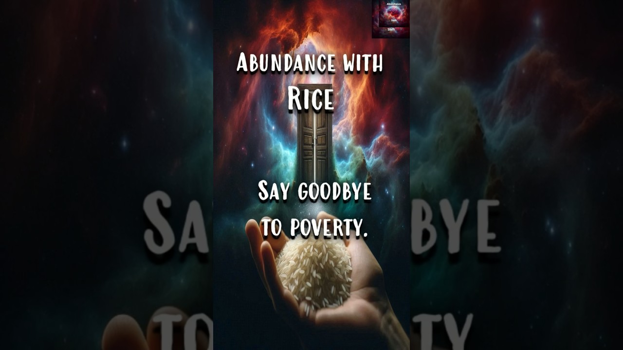 Rice Ritual to Attract MONEY #shorts #ritual #abundance #money #wealth #tarot #luck #lawofattraction