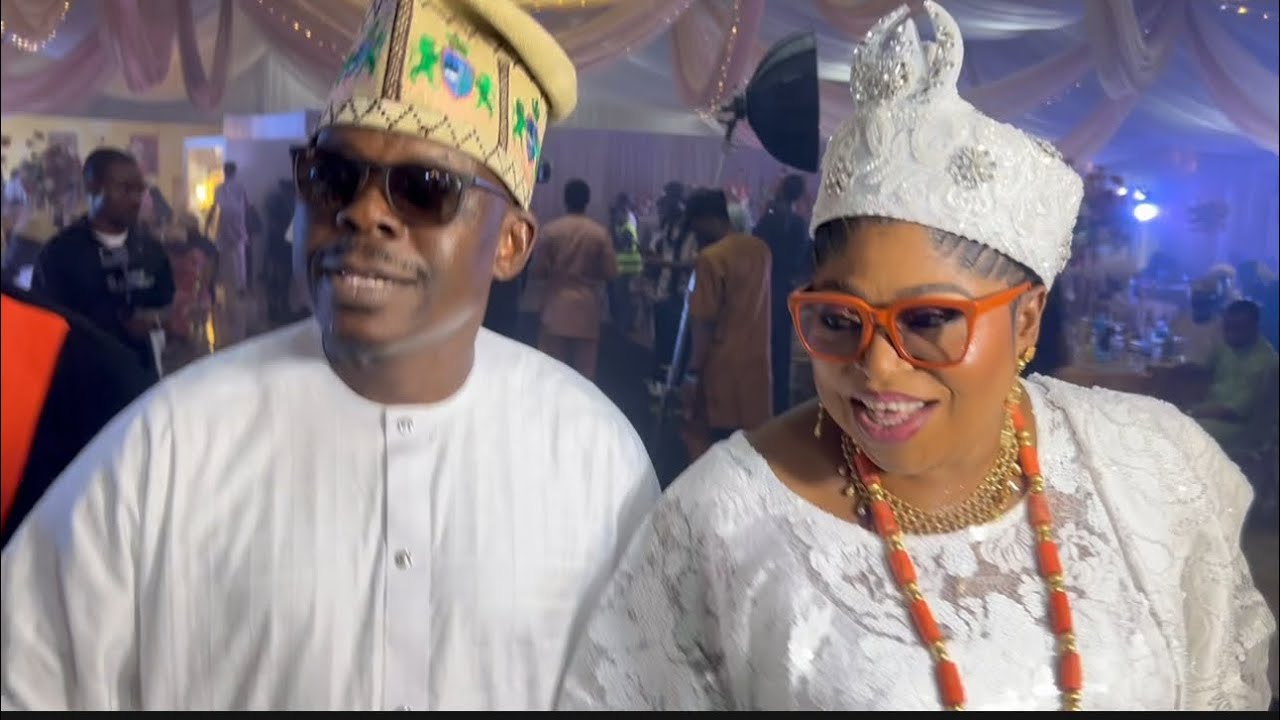 IYALAJE OODUA SHINE AT CITY PEOPLE CEO DAUGHTER’S WEDDING 