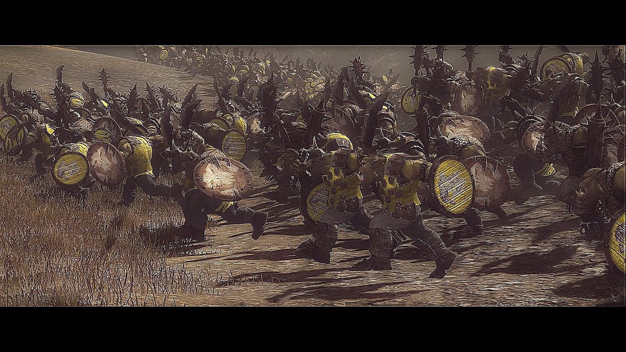 Battle of Black Fire Pass | Empire/Dwarfs Vs Greenskins | Total War: Warhammer 2 cinematic movie
