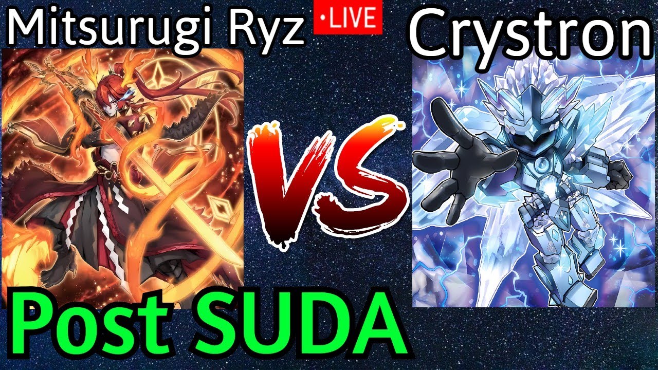 Mitsurugi Ryzeal Vs Crystron Post SUDA YCS Testing