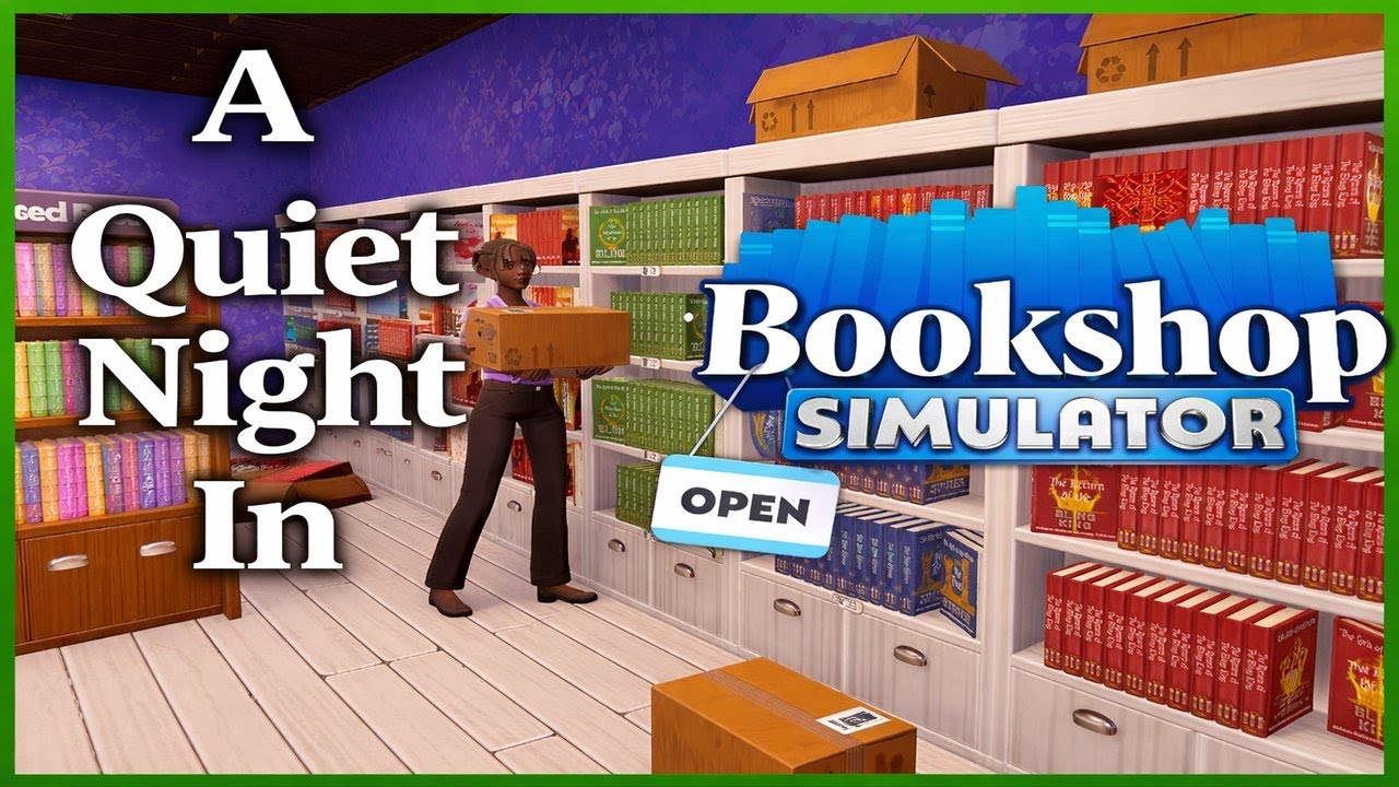 A Quiet Night In Bookshop Simulator - Just Starting Out