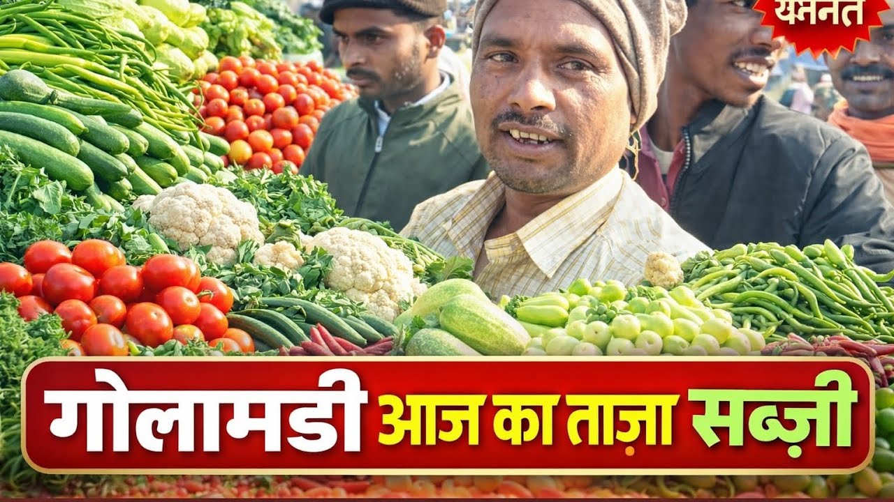 गोला मंडी आज का ताजा सब्जी