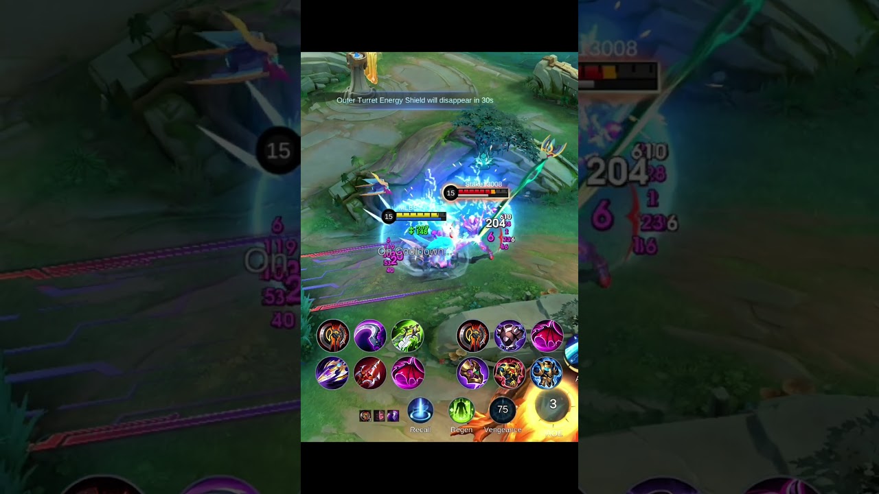 ALPHA vs PHOVEUS FULL BUILD FIGHT! #mobilelegends