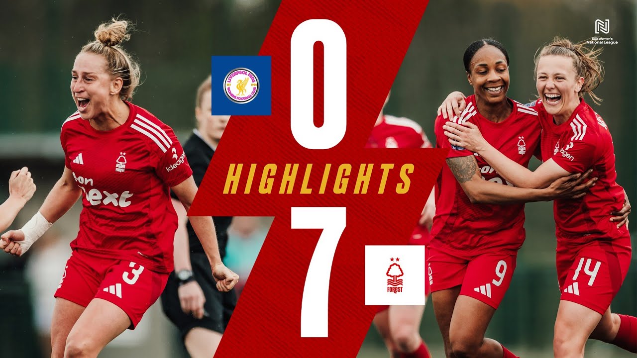 FOUR GOALS For Mel Johnson! 🔥 | Liverpool Feds 0-7 Forest Women | Highlights