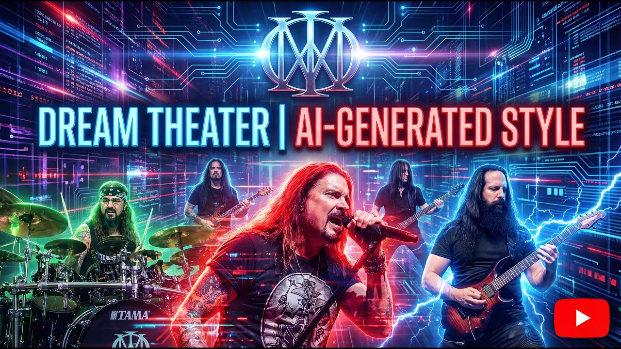 Dream Theater in INSANE NU METAL Style 🔥 AI Cover | Metallica Meets Prog Metal [MUST WATCH]
