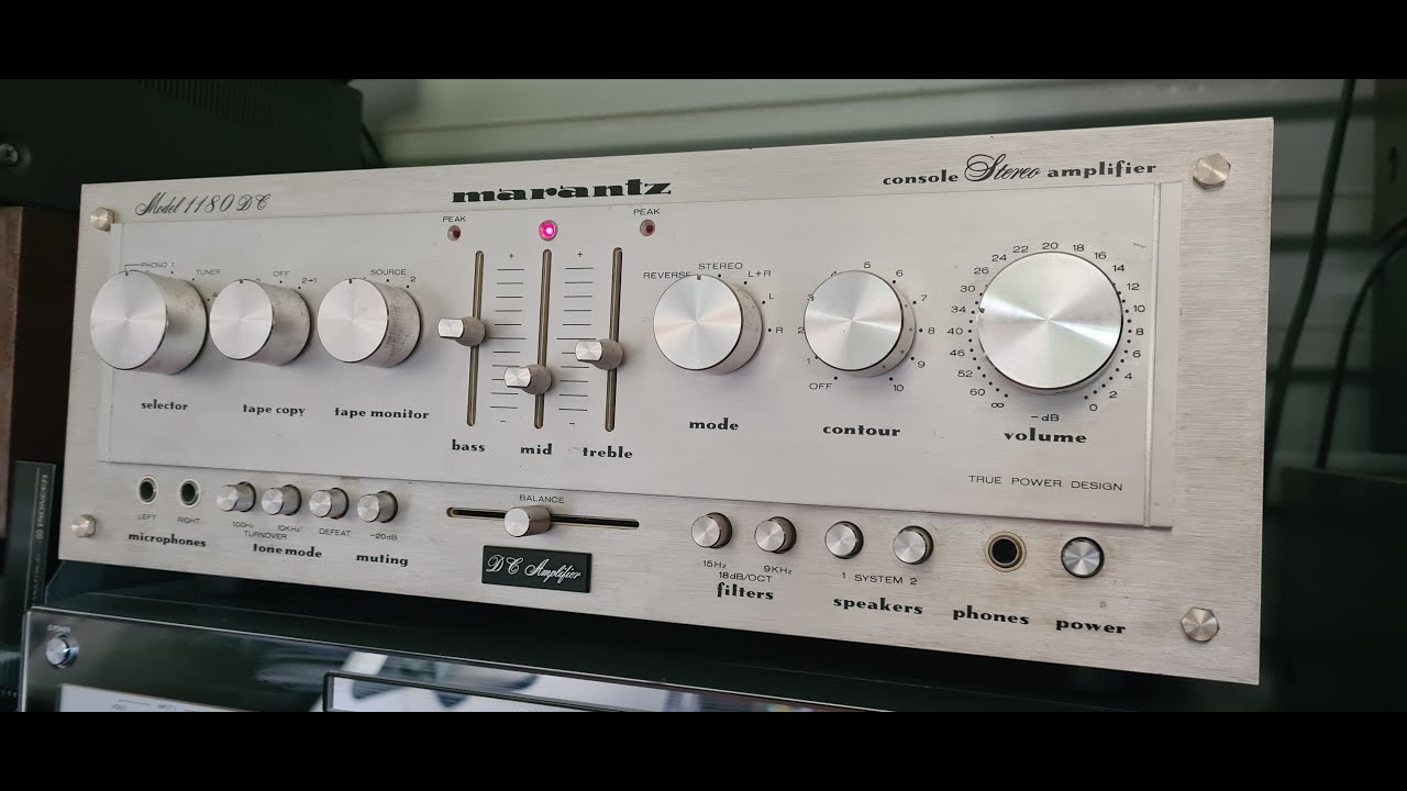 Marantz 1180DC after restoration