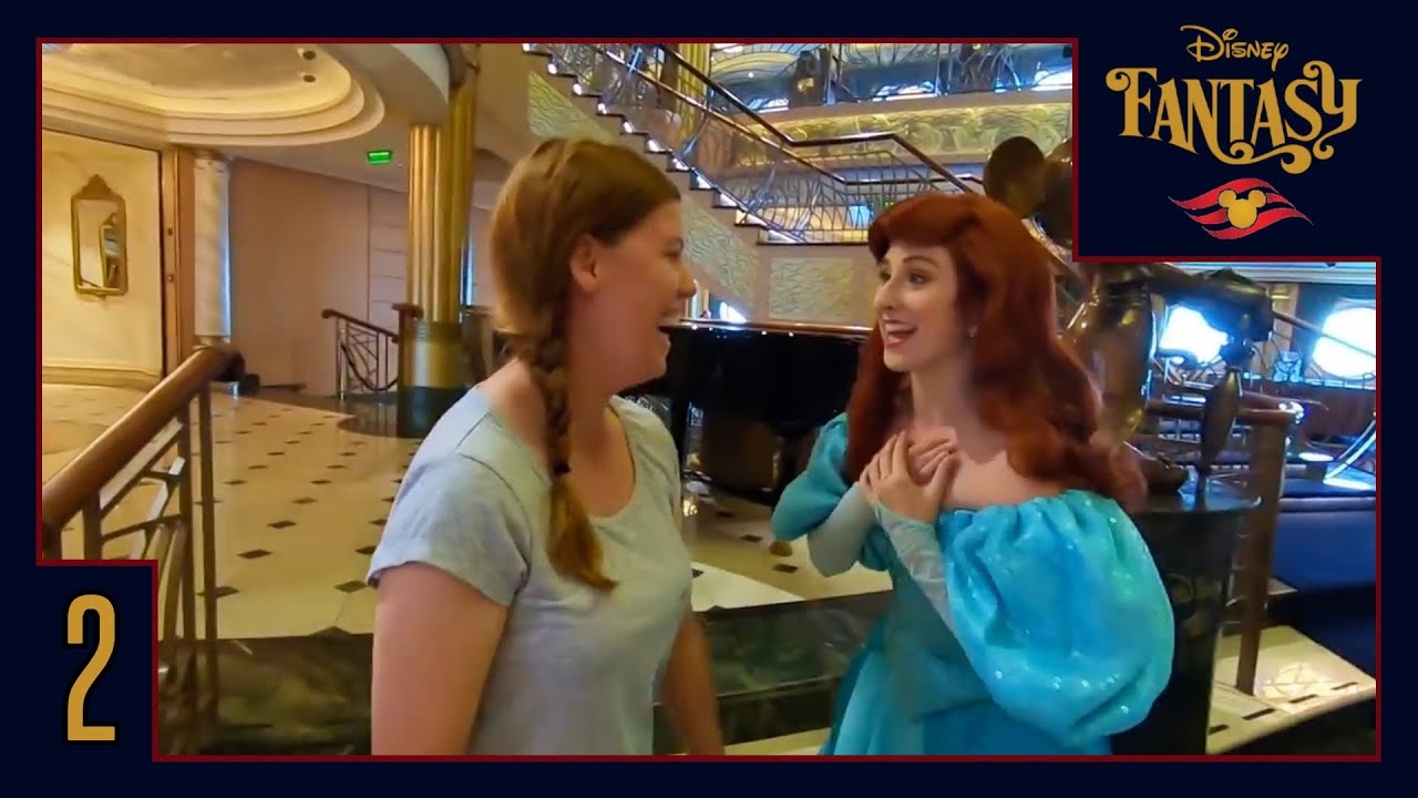 Disney Fantasy Cruise 2 | Day at Sea, Midship Detective Agency and Princesses