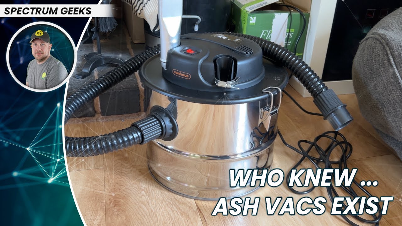 VonHaus 800W Ash Vacuum Cleaner // Easy Log Burner Clean Up // Ash Vac