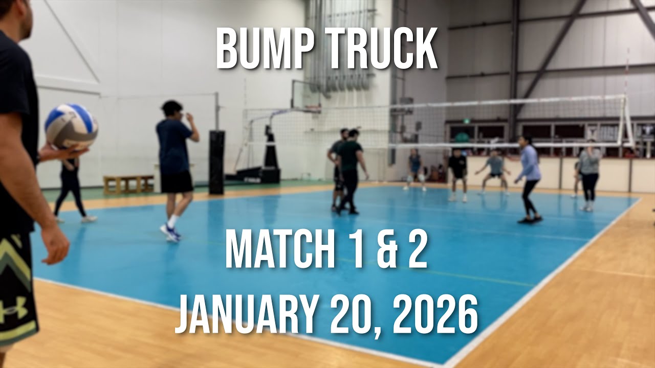 Volleydome Bump Truck - Match 1 & 2 01/20/2026