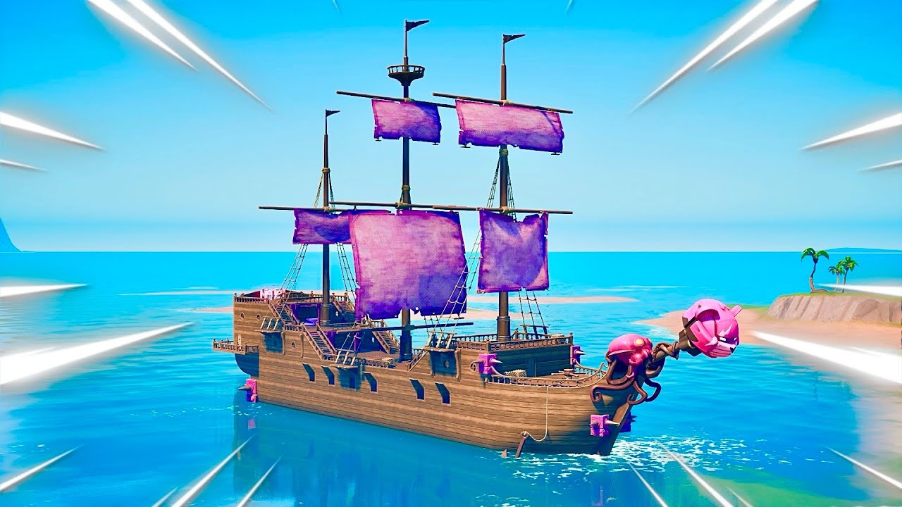 ¡MI PROPIO BARCO PIRATA EN FORTNITE! 🤩 BARCO JAVIMAX