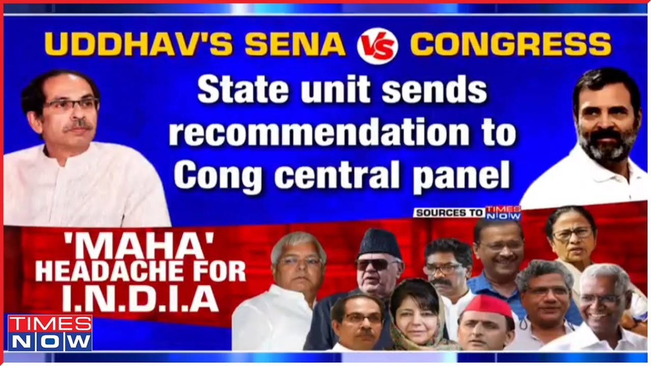 Maharashtra's Uddhav Thackeray Led Shiv-Sena Vs. Congress: War Of Words Over Seat-Sharing Formula