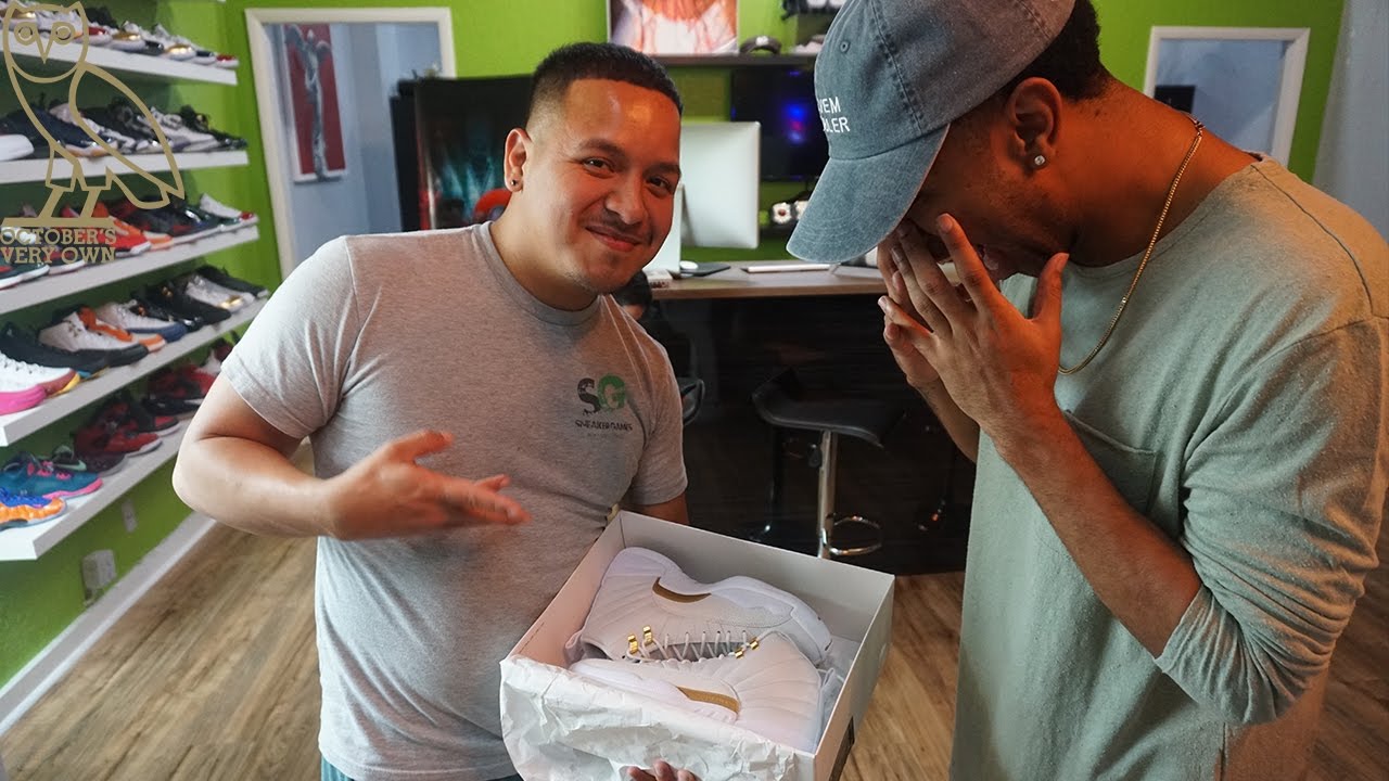 VERY RARE OVO JORDAN 12''S!! I GOT SUM HEAAATTTT!!! VLOG