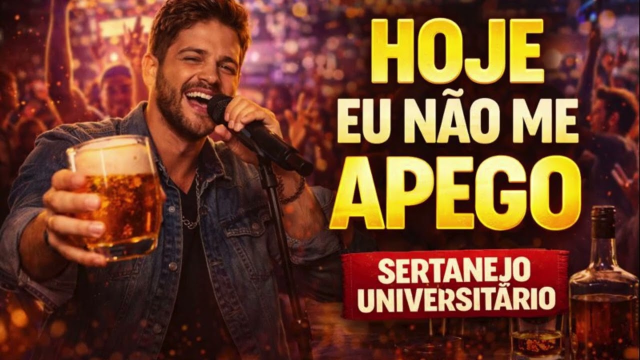 Hoje Eu Não Me Apego 🍻💔 | Sertanejo Universitário 2026