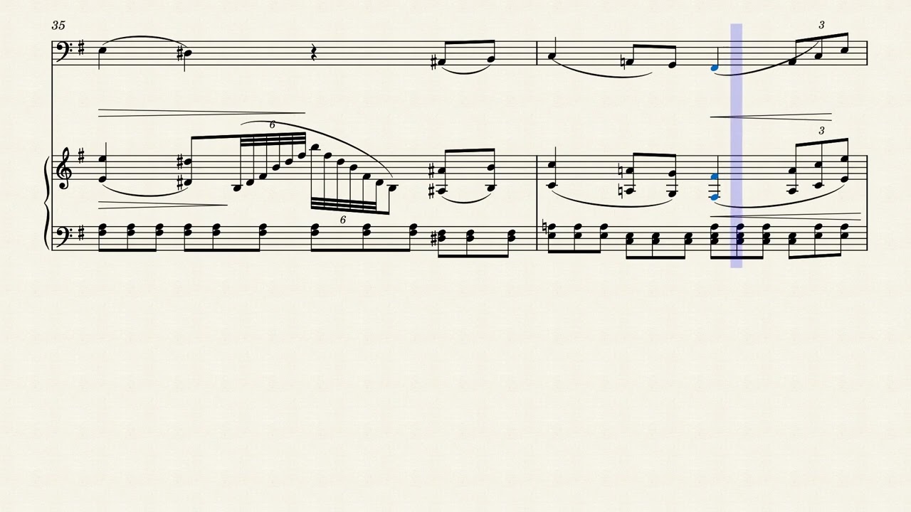 Pas de deux from The Nutcracker- cello and piano