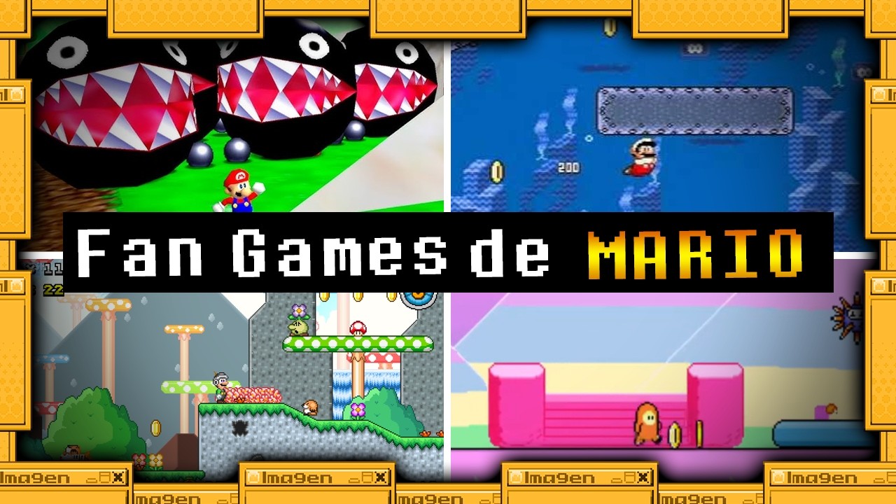 Los 10 MEJORES FAN GAMES y hacks de MARIO (PARTE 5) ANDROID Y PC - Nanko