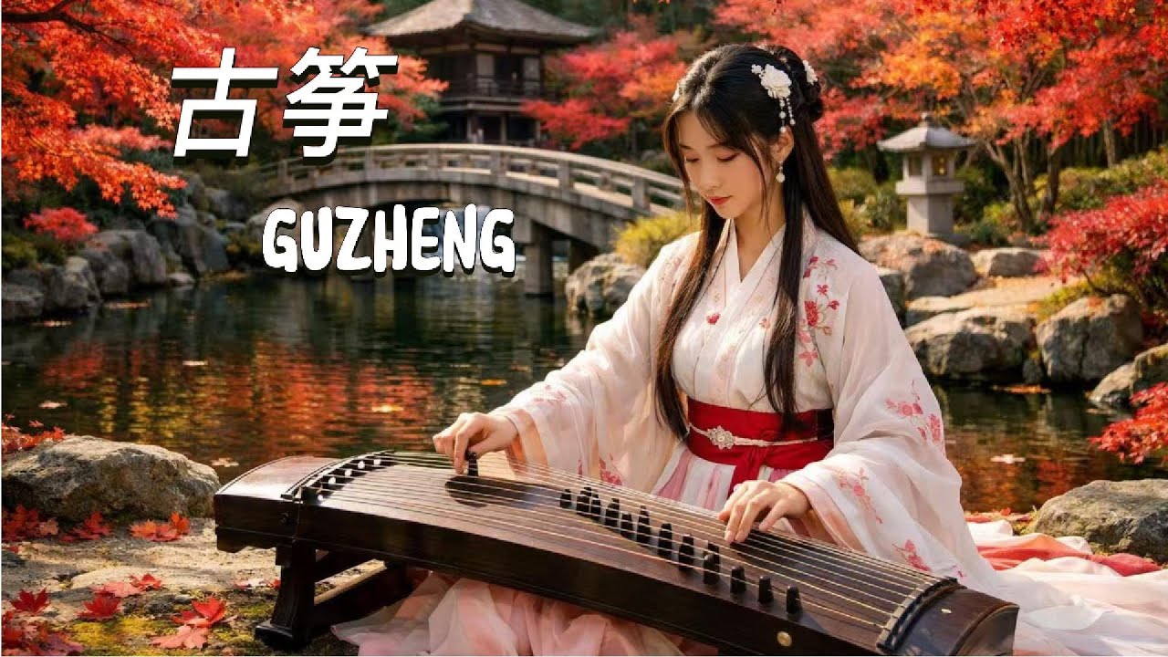 古筝、自然之声、缓慢的旋律，陪你放松、冥想、入眠。🌿 Relax | Sleep | Meditation | Oriental Instruments
