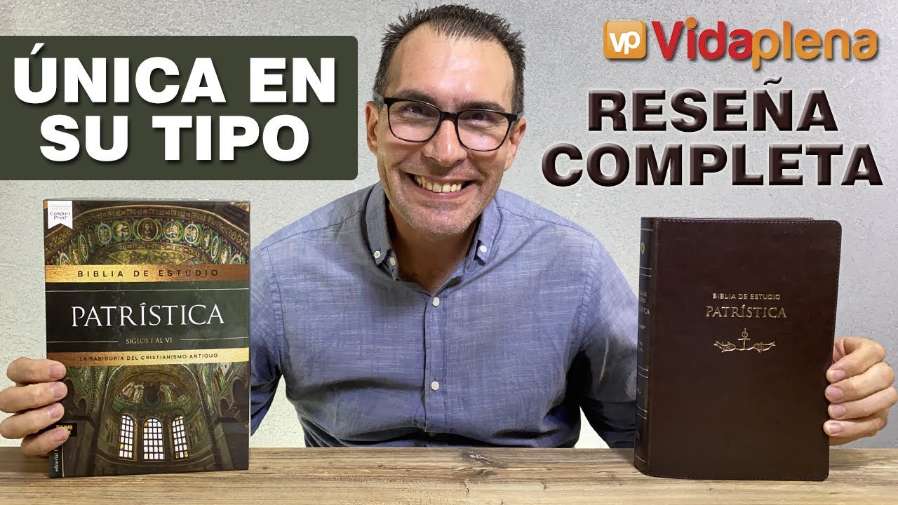 ÚNICA E IRREPETIBLE Biblia de Estudio PATRISTICA | TE VA A GUSTAR 😃😃 | RESEÑA COMPLETA