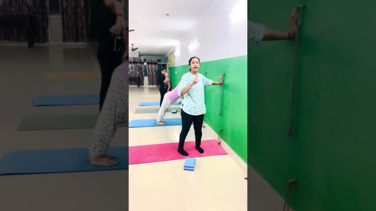 Do these effective exercises with wall | Dr.Sandhya | ph.no.7206733221 | #yoga