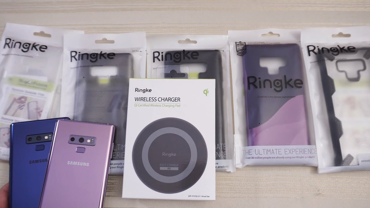 Ringke Cases for the Samsung Galaxy Note 9!