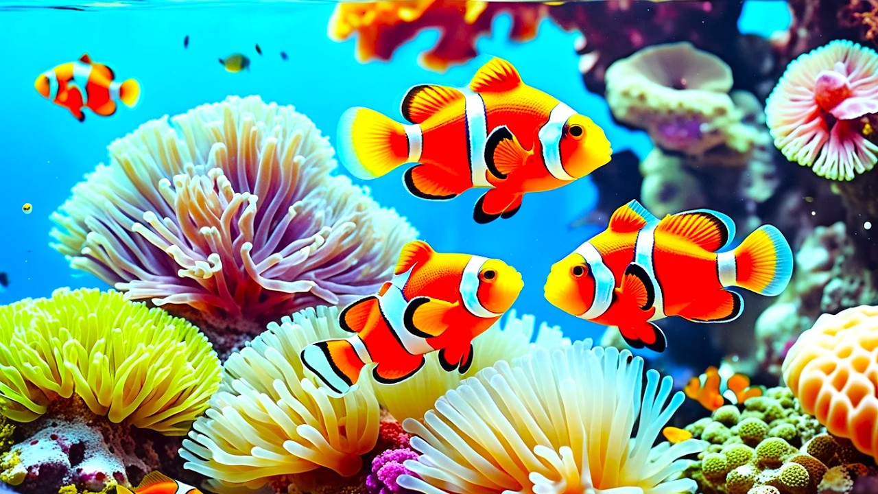 The Best 4K Aquarium - Explore the Stunning World of Sea Jellyfish and Beautiful Coral Reef Fish. #8