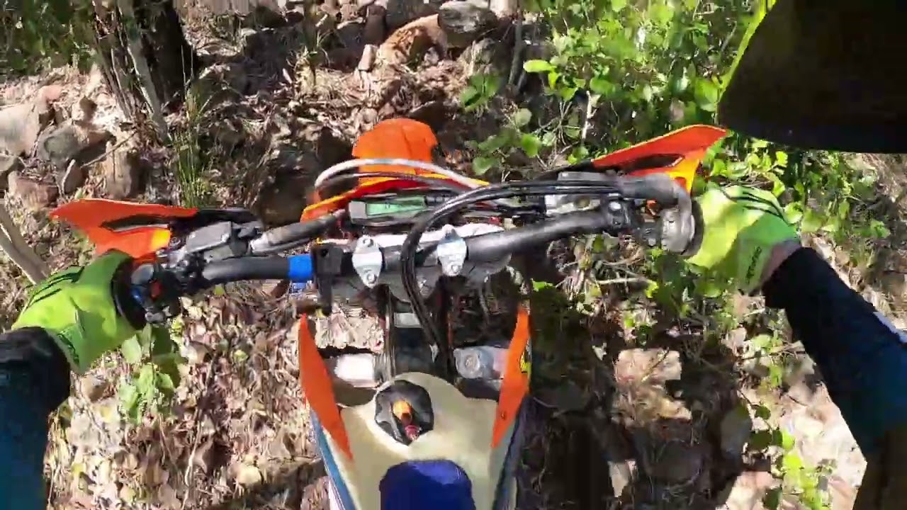 500 exc hard enduro ride