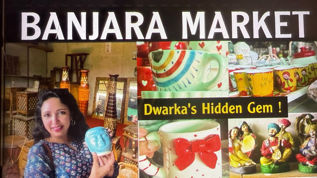 BANJARA MARKET DWARKA SECTOR  7|| DELHI BANJARA MARKET HAUL  || AARTI SHARMA 
