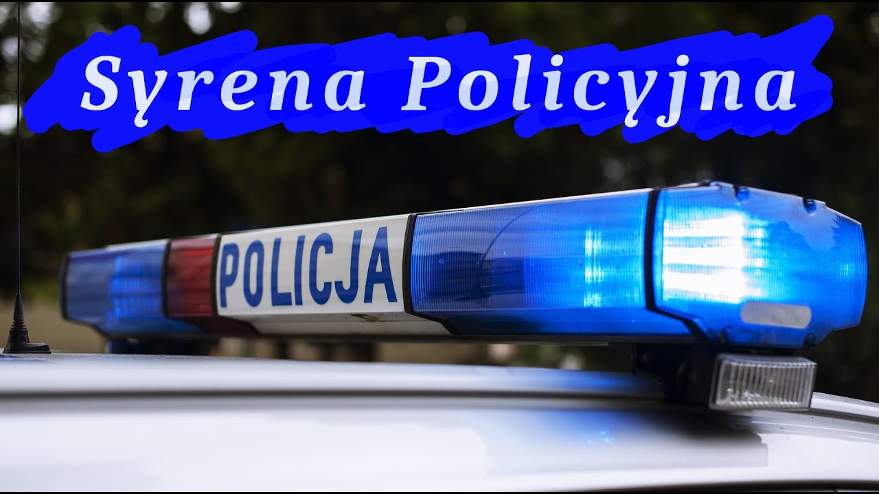 Syrena Policyjna - Dźwięki syreny Policyjnej 🔊