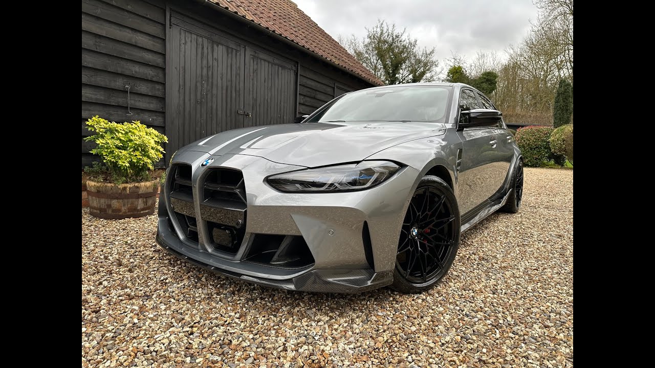 BMW G80 M3 510 Competition Skyscraper Grey - Carbon Fibre - FTC Prestige & Performance Cars X4/2858