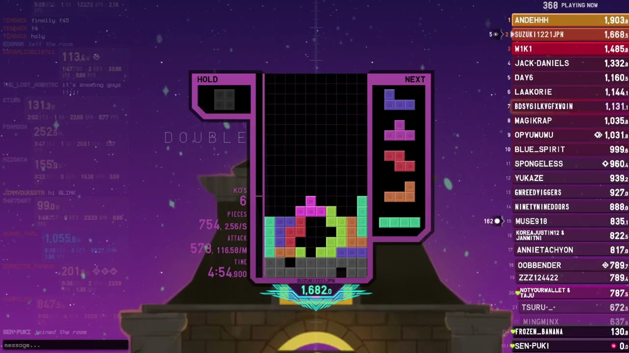 星空がきれいです