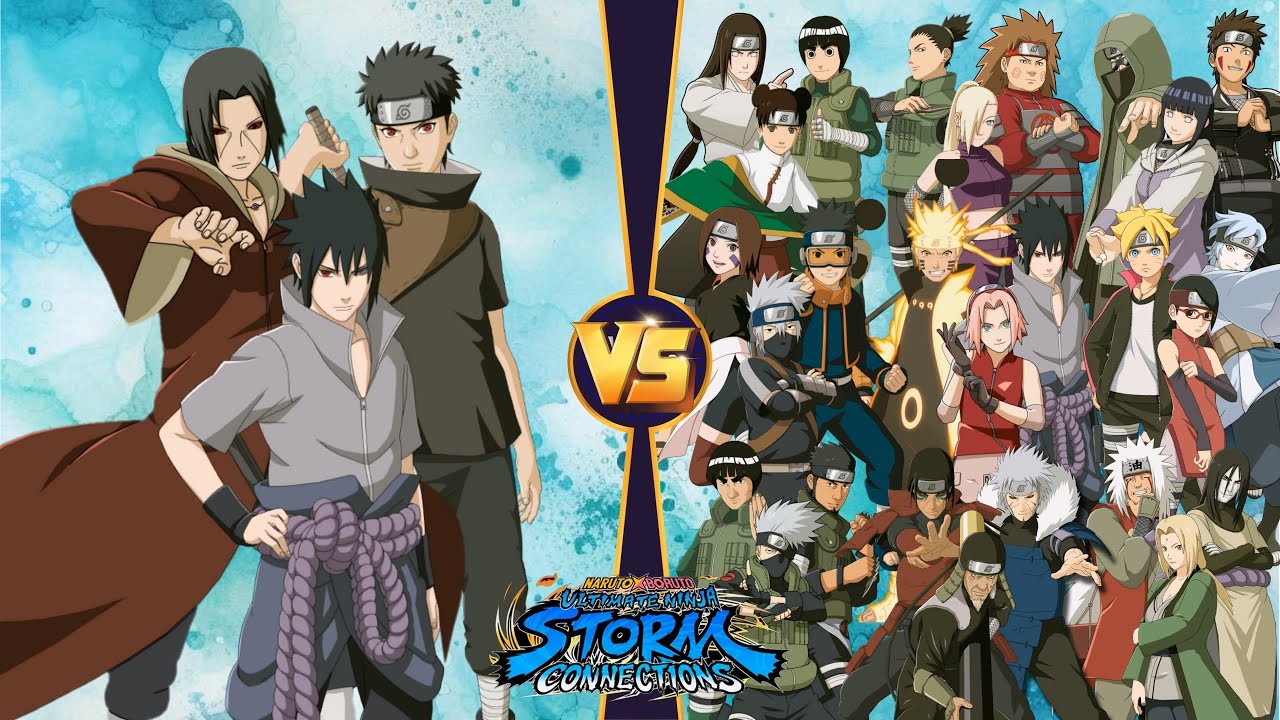 2-е【Итачи, Саске и Шисуи против командного марафона из трёх человек】 NARUTO X BORUTO Ninja STORM ...