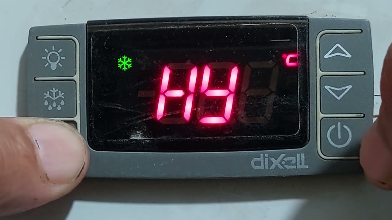PARAMÈTRES DIXELL   كيفية الضبط