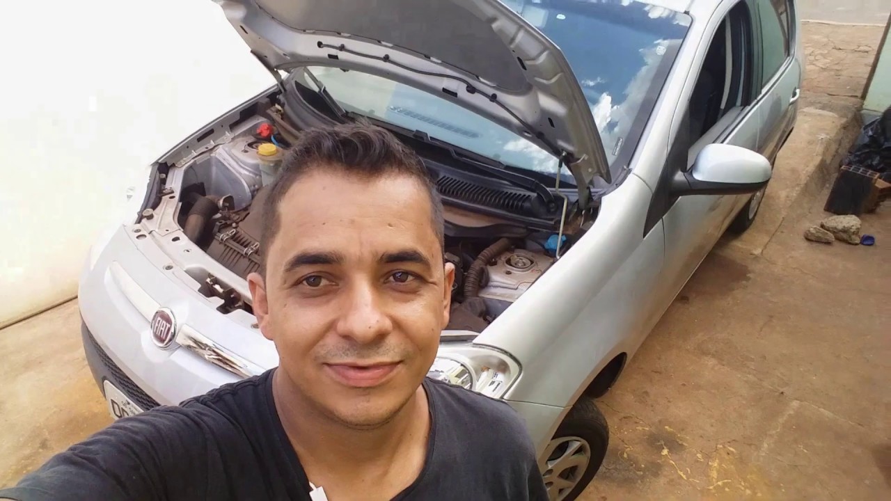 Como soltar a correia no compressor Pálio Fire
