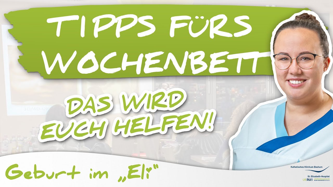 Tipps fürs Wochenbett - Vorbereitung ist wichtig!