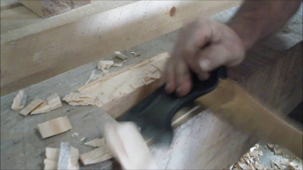 Timber-framing with a Council Tool Pack Axe.... Rooster