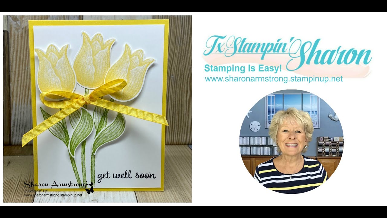 3 Tulip Greeting Card Ideas with Timeless Tulips