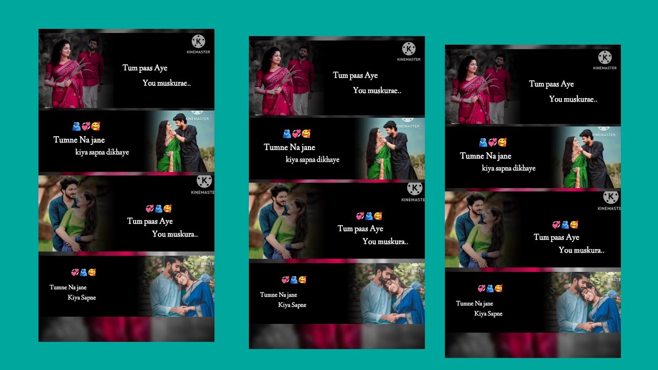 Kinemaster se New lyrics status video editing kaise kare video kinemaster se New lyrics status video